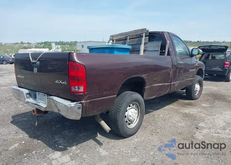 2005 Dodge Ram 2500 St from USA, damaged, VIN 3D7KS26D25G833235